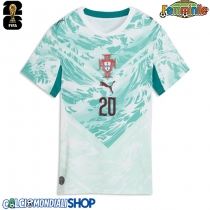 Maglie da calcio Portogallo Joao Cancelo #20 Seconda Maglia Femminile Mondiali 2026  Manica Corta